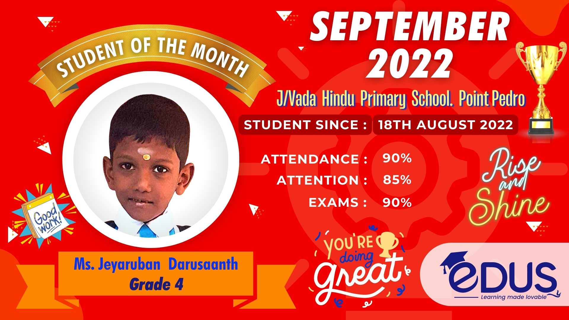 Grade 04 - J.Darushaanth