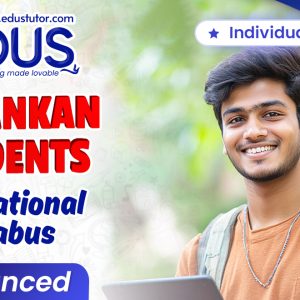 Individual Classes for SriLankan International Syllabus Advanced Students