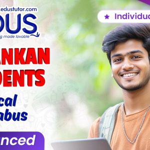 Individual Classes for SriLankan Local Syllabus Advanced Students