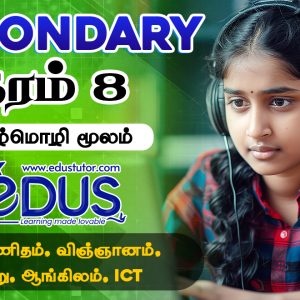 Grade 8 Tamil Medium classes